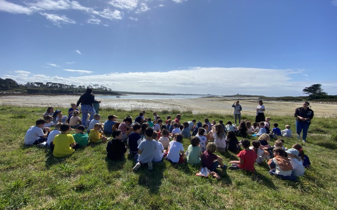 Goûter de rentrée à la plage