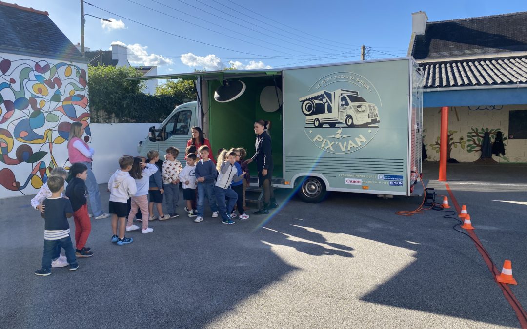 Le photographe à l’école