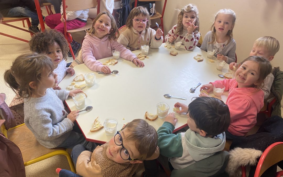 Goûter laitier